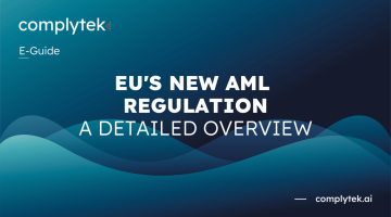 Banner for the article about the new EU Anti-Money Laundering Regulation 2024